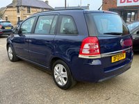 USED 2013 13 VAUXHALL ZAFIRA 1.6 16V Exclusiv MPV 5dr Petrol Manual Euro 5 (115 ps) 