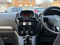 USED 2013 13 VAUXHALL ZAFIRA 1.6 16V Exclusiv MPV 5dr Petrol Manual Euro 5 (115 ps) 