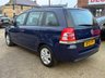 USED 2013 13 VAUXHALL ZAFIRA 1.6 16V Exclusiv MPV 5dr Petrol Manual Euro 5 (115 ps) 