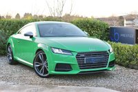 USED 2016 66 AUDI TTS 2.0 TFSI Coupe 3dr Petrol S Tronic quattro Euro 6 (s/s) (310 ps) Tech Pack B&O Viper Green!!