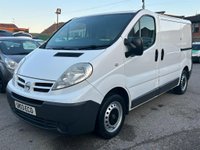USED 2013 13 NISSAN PRIMASTAR 2.0 dCi 2900 E L1 H1 4dr LOW MILEAGE / READY FOR WORK