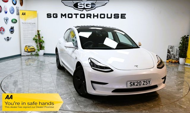 2020 TESLA MODEL 3 STANDARD RANGE PLUS SALOON 4DR ELECTRIC AUTO RWD 241 BHP 2020 47,515... photo