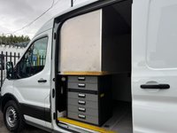 USED 2022 71 FORD TRANSIT 2.0 350 EcoBlue Leader Panel Van [ MOBILE WORKSHOP+SLEEPER POD] L3 H2 Euro 6 (s/s) (130 ps) DIRECT TO US FROM LEASE !!