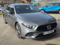 USED 2020 70 MERCEDES-BENZ A-CLASS 1.3 A250e 15.6kWh AMG Line (Premium 2) Saloon 4dr Petrol Plug-in Hybrid 8G-DCT Euro 6 (s/s) (218 ps) RAC PLATINUM WARRANTY INCLUDED DAB