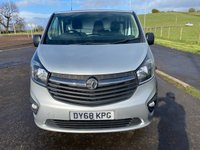 USED 2018 68 VAUXHALL VIVARO 1.6 CDTi 2900 Sportive LWB NO VAT VAN  L2 H1 Euro 6 (120 ps) 12 MONTHS PART AND LABOUR RAC WARRANTY+RAC BREAKDOWN COVER