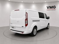USED 2018 18 FORD TRANSIT CUSTOM 2.0 320 EcoBlue Limited Crew Van Double Cab 5dr Diesel Manual L2 H1 Euro 6 (6 Seat) (130 ps)  