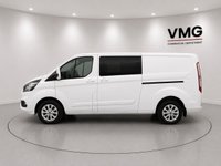 USED 2018 18 FORD TRANSIT CUSTOM 2.0 320 EcoBlue Limited Crew Van Double Cab 5dr Diesel Manual L2 H1 Euro 6 (6 Seat) (130 ps)  