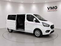 USED 2018 18 FORD TRANSIT CUSTOM 2.0 320 EcoBlue Limited Crew Van Double Cab 5dr Diesel Manual L2 H1 Euro 6 (6 Seat) (130 ps)  