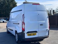 USED 2017 67 FORD TRANSIT CUSTOM 2.0 TDCi 340 Panel Van 5dr Diesel Manual L2 H2 (165 g/km, 128 bhp) 1 OWNER, LWB L2 H2 HIGH ROOF