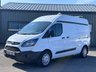 USED 2017 67 FORD TRANSIT CUSTOM 2.0 TDCi 340 Panel Van 5dr Diesel Manual L2 H2 (165 g/km, 128 bhp) 1 OWNER, LWB L2 H2 HIGH ROOF