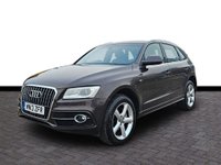 USED 2013 13 AUDI Q5 2.0 TDI S line SUV 5dr Diesel S Tronic quattro Euro 5 (s/s) (177 ps) 6 M  warranty &pound;1000 per claim