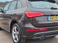 USED 2013 13 AUDI Q5 2.0 TDI S line SUV 5dr Diesel S Tronic quattro Euro 5 (s/s) (177 ps) 6 M  warranty &pound;1000 per claim
