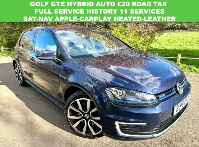 2016 GOLF 1.4 TSI GTE NAV HATCHBACK 5DR PETROL PLUG IN HYBRID DSG EURO... photo