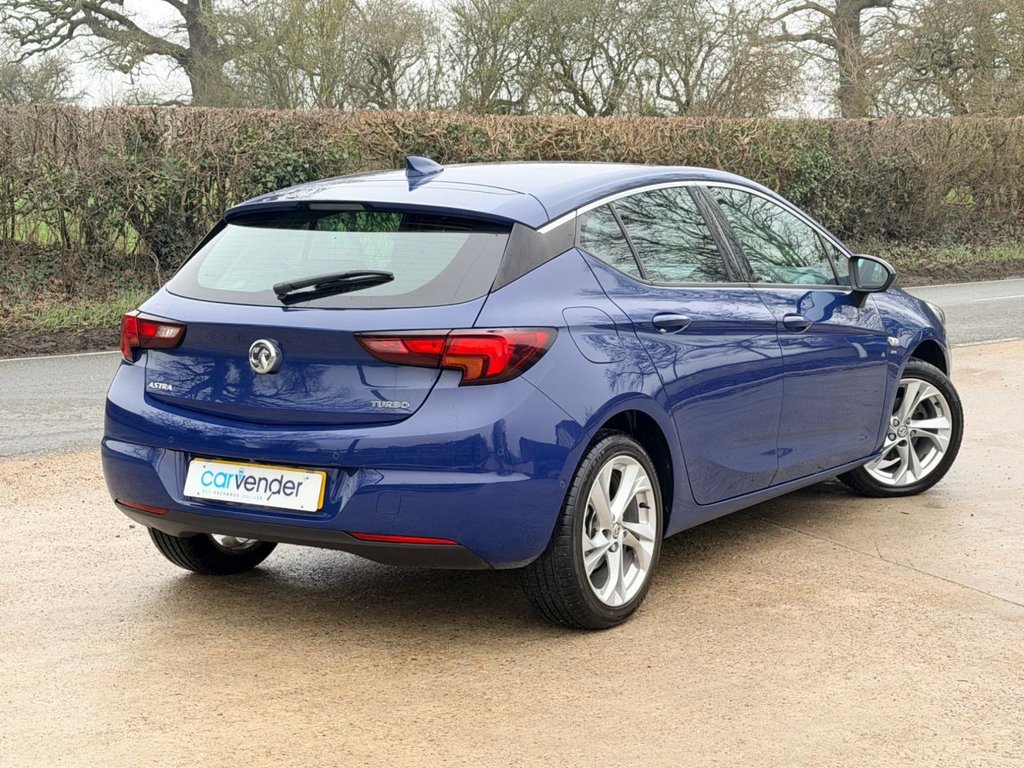 USED 2018 18 VAUXHALL ASTRA 1.4i Turbo SRi Nav Hatchback 5dr Petrol Auto Euro 6 (s/s) (150 ps) 8 Services|1 Owner|Camera|SatNav|Apple CarPlay/Android Auto|