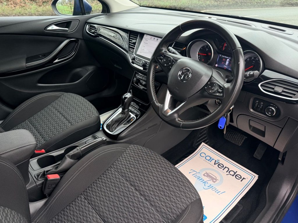 USED 2018 18 VAUXHALL ASTRA 1.4i Turbo SRi Nav Hatchback 5dr Petrol Auto Euro 6 (s/s) (150 ps) 8 Services|1 Owner|Camera|SatNav|Apple CarPlay/Android Auto|