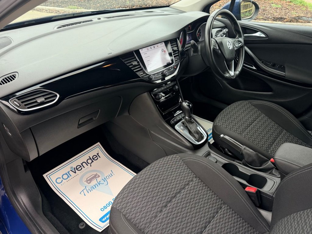 USED 2018 18 VAUXHALL ASTRA 1.4i Turbo SRi Nav Hatchback 5dr Petrol Auto Euro 6 (s/s) (150 ps) 8 Services|1 Owner|Camera|SatNav|Apple CarPlay/Android Auto|