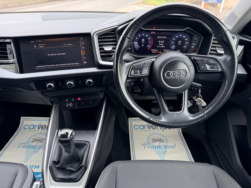 USED 2020 20 AUDI A1 1.0 TFSI 25 Sport Sportback 5dr Petrol Manual Euro 6 (s/s) (95 ps) 5 Services|5 Services|Sensors|Lane Assist|Cruise|