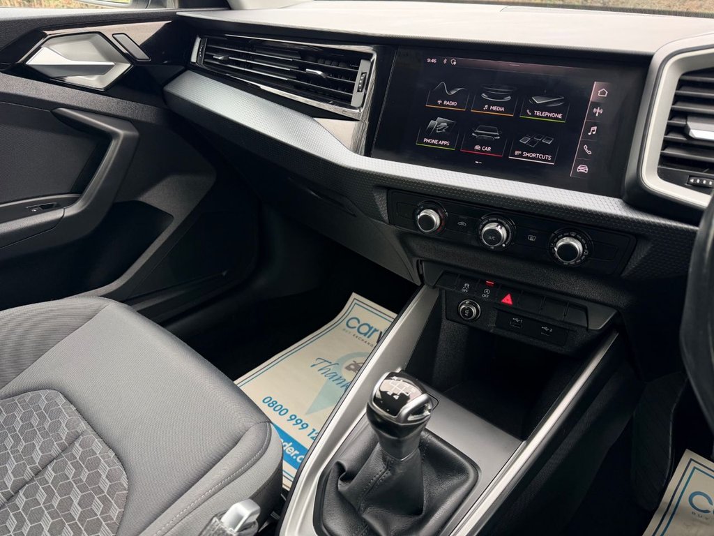 USED 2020 20 AUDI A1 1.0 TFSI 25 Sport Sportback 5dr Petrol Manual Euro 6 (s/s) (95 ps) 5 Services|5 Services|Sensors|Lane Assist|Cruise|