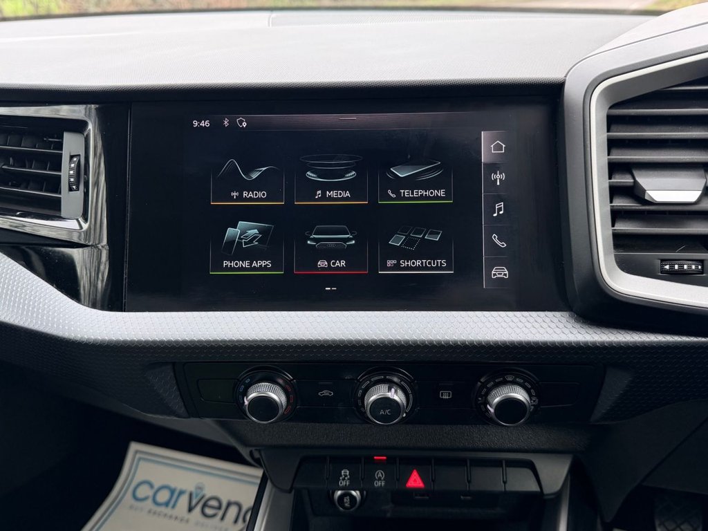 USED 2020 20 AUDI A1 1.0 TFSI 25 Sport Sportback 5dr Petrol Manual Euro 6 (s/s) (95 ps) 5 Services|5 Services|Sensors|Lane Assist|Cruise|