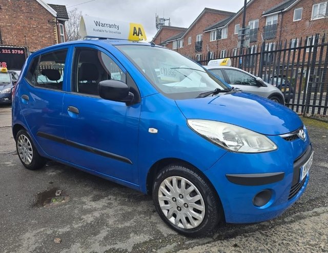 2011 HYUNDAI I10 1.2 Classic Hatchback 5dr Petrol Manual Euro 4 (77 bhp)