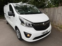 USED 2019 19 VAUXHALL VIVARO 1.6 CDTi 2900 BiTurbo ecoTEC Sportive Panel Van 5dr Diesel Manual L2 H1 Euro 6 (s/s) (125 ps) 6 doors - A/C- p sensors- racking