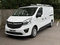 USED 2019 19 VAUXHALL VIVARO 1.6 CDTi 2900 BiTurbo ecoTEC Sportive Panel Van 5dr Diesel Manual L2 H1 Euro 6 (s/s) (125 ps) 6 doors - A/C- p sensors- racking