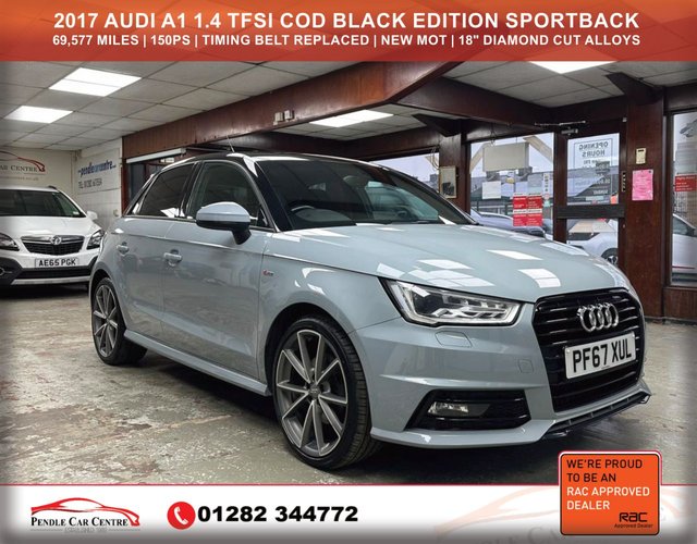 View our Audi A1 1.4 TFSI CoD Black Edition Sportback 5dr Petrol Manual Euro 6 (s/s) (Nav) (150 ps)