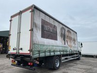 USED 2019 19 DAF CF 18T CURTAIN SIDED SLEEPER CAB WITH TUCK UNDER TAIL LIFT 