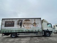 USED 2019 19 DAF CF 18T CURTAIN SIDED SLEEPER CAB WITH TUCK UNDER TAIL LIFT 