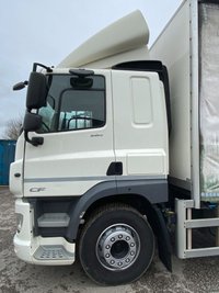 USED 2019 19 DAF CF 18T CURTAIN SIDED SLEEPER CAB WITH TUCK UNDER TAIL LIFT 