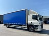 USED 2019 19 DAF CF 18T CURTAIN SIDED SLEEPER CAB WITH TUCK UNDER TAIL LIFT 