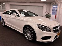 USED 2015 15 MERCEDES-BENZ CLS CLASS 3.0 CLS350 V6 BlueTEC AMG Line Shooting Brake 5dr Diesel G-Tronic+ Euro 6 (s/s) (258 ps) UK DELIVERY FLAT FEE &pound;250 (SUBJECT TO DEAL) *OVER 100 IMAGES ON OUR WEBSITE*BESPOKE FINANCE ARRANGED*PART EXCHANGE WELCOME*ALL VEHICLES HPI CLEAR