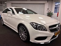 USED 2015 15 MERCEDES-BENZ CLS CLASS 3.0 CLS350 V6 BlueTEC AMG Line Shooting Brake 5dr Diesel G-Tronic+ Euro 6 (s/s) (258 ps) UK DELIVERY FLAT FEE &pound;250 (SUBJECT TO DEAL) *OVER 100 IMAGES ON OUR WEBSITE*BESPOKE FINANCE ARRANGED*PART EXCHANGE WELCOME*ALL VEHICLES HPI CLEAR