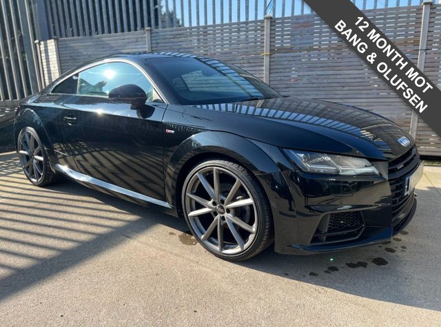 2017 AUDI TT 2.0 TFSI Black Edition Coupe 3dr Petrol S Tronic quattro Euro 6 (s/s) (230 ps)