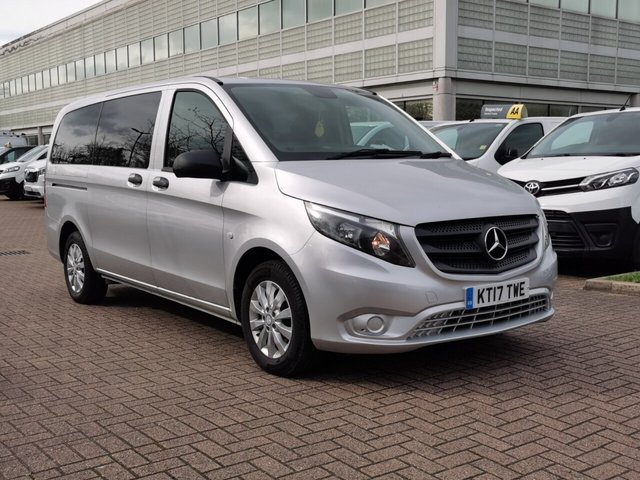 View our Mercedes-Benz Vito 2.1 116 CDI BlueTEC SELECT Tourer Double Cab 5dr Diesel Manual RWD L2 Euro 6 (s/s) (LWB) (163 ps)