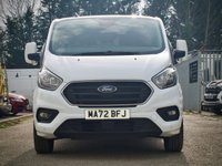 USED 2022 72 FORD TRANSIT CUSTOM 2.0 300 EcoBlue Limited Crew Van Double Cab 5dr Diesel Manual L2 H1 Euro 6 (s/s) (130 ps) Low Miles | Limited | Crew Van