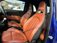 USED 2020 20 ABARTH 595 1.4 T-Jet Turismo 70th Hatchback 3dr Petrol Manual Euro 6 (165 bhp) 2 OWNERS FROM NEW* FIAT SERVICE HISTORY* SAT NAV* PARKING SENSORS* TRACTION CONTROL* AIR CON* SPORT STEERING MODE* PODIUM BLUE* ABARTH SPORT TAN LEATHER* BLUETOOTH PHONE AND AUDIO* DAB