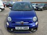 USED 2020 20 ABARTH 595 1.4 T-Jet Turismo 70th Hatchback 3dr Petrol Manual Euro 6 (165 bhp) 2 OWNERS FROM NEW* FIAT SERVICE HISTORY* SAT NAV* PARKING SENSORS* TRACTION CONTROL* AIR CON* SPORT STEERING MODE* PODIUM BLUE* ABARTH SPORT TAN LEATHER* BLUETOOTH PHONE AND AUDIO* DAB