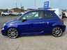 USED 2020 20 ABARTH 595 1.4 T-Jet Turismo 70th Hatchback 3dr Petrol Manual Euro 6 (165 bhp) 2 OWNERS FROM NEW* FIAT SERVICE HISTORY* SAT NAV* PARKING SENSORS* TRACTION CONTROL* AIR CON* SPORT STEERING MODE* PODIUM BLUE* ABARTH SPORT TAN LEATHER* BLUETOOTH PHONE AND AUDIO* DAB