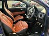 USED 2020 20 ABARTH 595 1.4 T-Jet Turismo 70th Hatchback 3dr Petrol Manual Euro 6 (165 bhp) 2 OWNERS FROM NEW* FIAT SERVICE HISTORY* SAT NAV* PARKING SENSORS* TRACTION CONTROL* AIR CON* SPORT STEERING MODE* PODIUM BLUE* ABARTH SPORT TAN LEATHER* BLUETOOTH PHONE AND AUDIO* DAB
