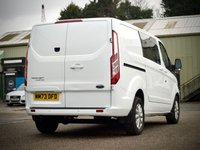 USED 2023 73 FORD TRANSIT CUSTOM 2.0 300 EcoBlue Limited Crew Van Double Cab 5dr Diesel Manual L1 H1 Euro 6 (s/s) (130 ps) Crew Cab | Low Miles | Air Con