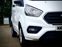 USED 2023 73 FORD TRANSIT CUSTOM 2.0 300 EcoBlue Limited Crew Van Double Cab 5dr Diesel Manual L1 H1 Euro 6 (s/s) (130 ps) Crew Cab | Low Miles | Air Con