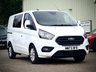 USED 2023 73 FORD TRANSIT CUSTOM 2.0 300 EcoBlue Limited Crew Van Double Cab 5dr Diesel Manual L1 H1 Euro 6 (s/s) (130 ps) Crew Cab | Low Miles | Air Con