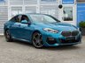 USED 2021 21 BMW 2 SERIES GRAN COUPE 2.0 220d M Sport Saloon 4dr Diesel Auto Euro 6 (s/s) (190 ps) Finished in SNAPPER ROCKS BLUE MET  with contrasting SPORTS HEATED LEATHER trim. If you are looking for a medium sized coupe with that spacious feel and enjoy driving then look no further. This well built and solid car has features that include Virtual Dash, SAT NAV, Heated Leather, 18" Alloys, DAB, B/Tooth, Front and Rear Park sensors, Cruise, Power Folding Door Mirrors and much more. Dealer serviced.