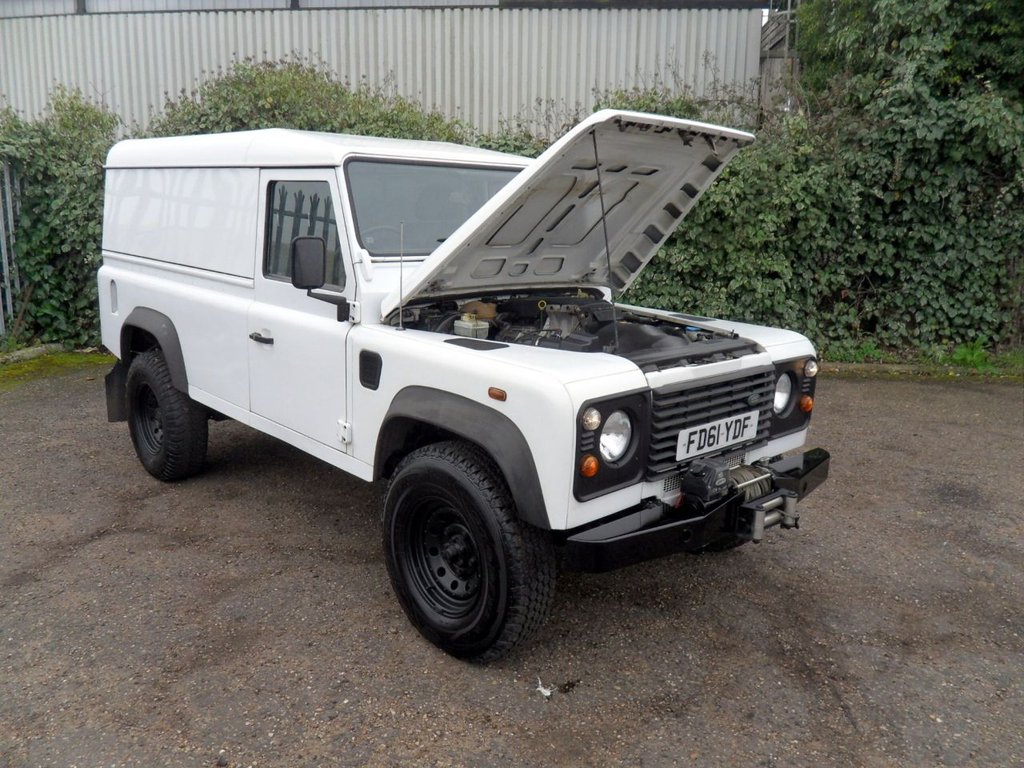 USED 2012 61 LAND ROVER DEFENDER 2.2 TDCi Hard Top SUV 3dr Diesel Manual 4WD MWB Euro 5 (122 ps) 1 Owner Full History &pound;18,500No Vat