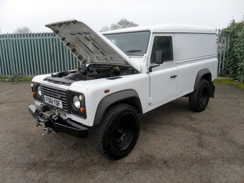 USED 2012 61 LAND ROVER DEFENDER 2.2 TDCi Hard Top SUV 3dr Diesel Manual 4WD MWB Euro 5 (122 ps) 1 Owner Full History &pound;18,500No Vat