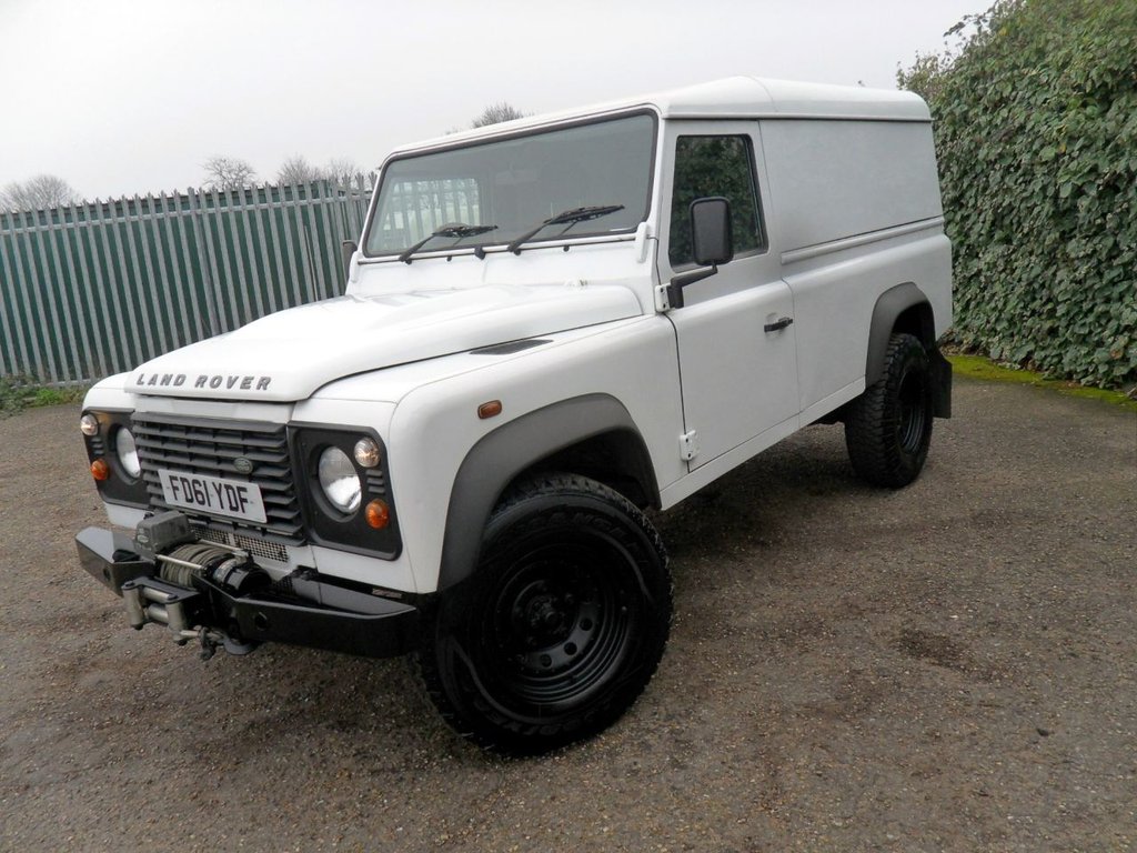 USED 2012 61 LAND ROVER DEFENDER 2.2 TDCi Hard Top SUV 3dr Diesel Manual 4WD MWB Euro 5 (122 ps) 1 Owner Full History &pound;18,500No Vat