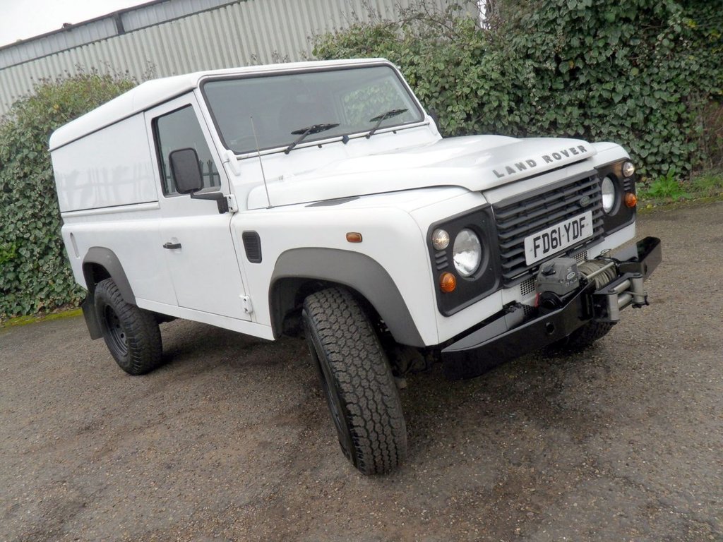 USED 2012 61 LAND ROVER DEFENDER 2.2 TDCi Hard Top SUV 3dr Diesel Manual 4WD MWB Euro 5 (122 ps) 1 Owner Full History &pound;18,500No Vat