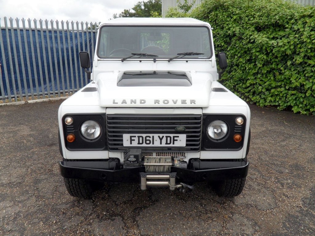 USED 2012 61 LAND ROVER DEFENDER 2.2 TDCi Hard Top SUV 3dr Diesel Manual 4WD MWB Euro 5 (122 ps) 1 Owner Full History &pound;17k No Vat