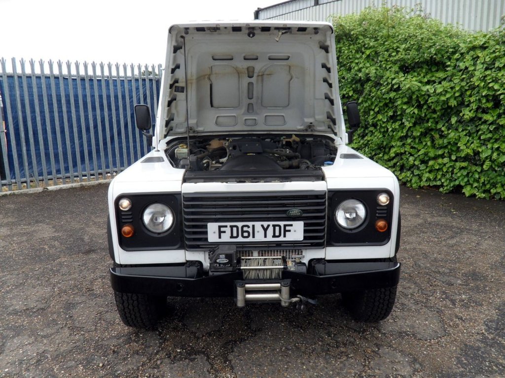 USED 2012 61 LAND ROVER DEFENDER 2.2 TDCi Hard Top SUV 3dr Diesel Manual 4WD MWB Euro 5 (122 ps) 1 Owner Full History &pound;17k No Vat